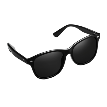 Stylish Black Sunglasses Classic Design Summer UV Cool Dark Lens Wear png