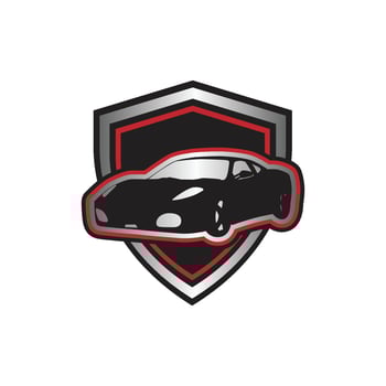 Car logo design, illustration vector