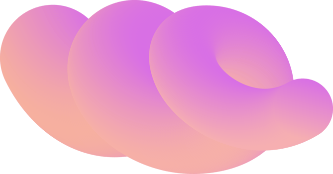 3D abstract pink gradient shape. Colored fluid wavy line. Bright blended holographic pipe. Swirl modern doodle stroke. Trendy vibrant element for creative poster png