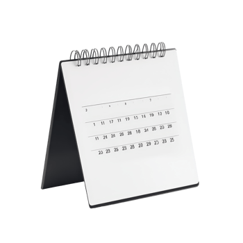 March calendar on a tabletop with a clean transparent background for organizational planning and scheduling, table calendar 2023 march isolated on transparent background png