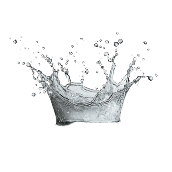 Water splash isolated against a light background creating dynamic motion at high speed during a liquid drop, Water splash isolated png