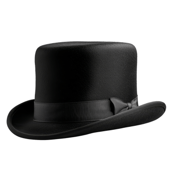 Stylish vintage black hat displayed against a clean transparent background for elegant fashion moments, Black Vintage hat isolated on transparent background png
