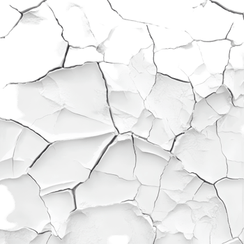 Cracked white ceramic tiles offering a textured backdrop for minimalist design and decor, White cracked ceramic tiles Transparent background png