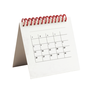 March calendar page on a plain Transparent background for planning and scheduling activities, table calendar 2025 march isolated on White background png