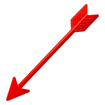 Red Arrow Pointing Downwards png