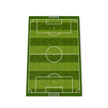 3d SOCCER FIELD, Top view png