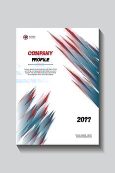 Corporate Company Profile Presentation, vector