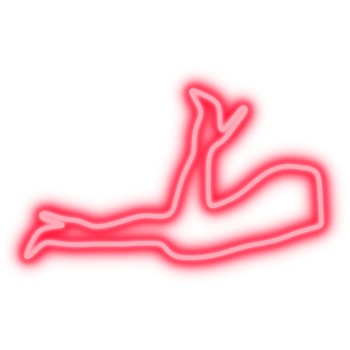 Night club led. LED neon light line. Women leg led neon lamp. Sexy Aesthetic png