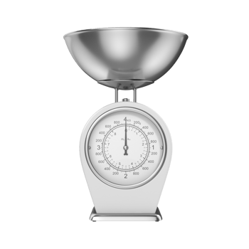 White Scales isolated on transparent background png