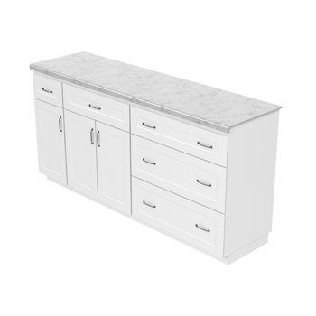 Kitchen Cabinets isolated on transparent background png