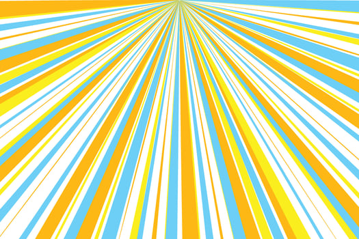 simple abstract dark light yellow sky color thin to thick vertical line sunburst pattern radiant burst of color vector