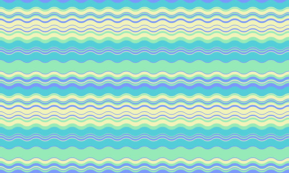 Serene pastel wavy stripes background. Perfect for websites, social media, packaging, textile design, and more. Evokes feelings of calm, summer, and tranquility. vector