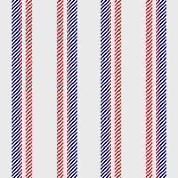 Classic red and navy striped pattern on a light grey background. Perfect for textile design, fashion, home decor, and website backgrounds. vector