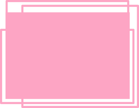 Pink frame for notes png