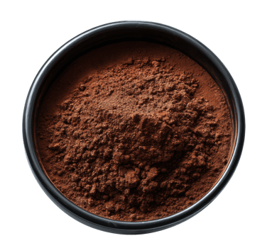 Rich coffee powder for brewing fresh coffee at home png