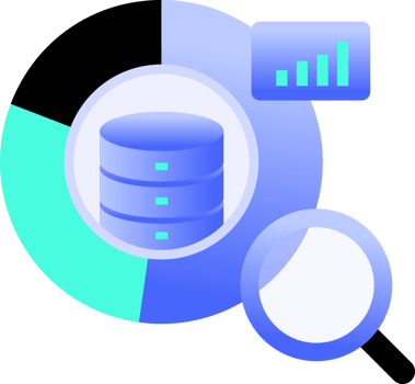 Advanced data predictive analytics Smart Manufacturing and Industry Icon Illustration clipart png
