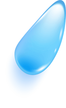 Blue drop. Liquid transparent splash of gel. Realistic clear water texture shape on surface. Top view of aqua collagen and spot of serum. png