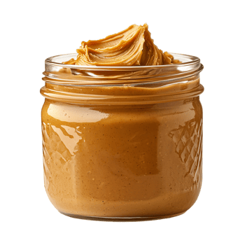 Peanut Butter Jar Creamy Delicious on transparent background png