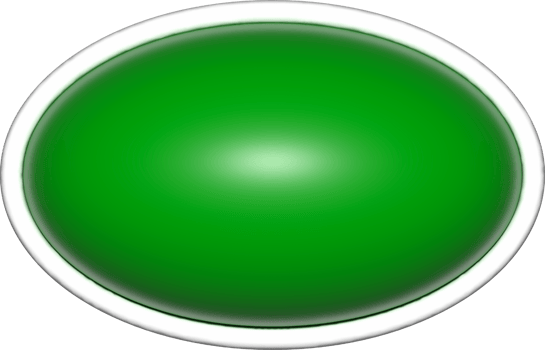 oval 3d shapes, geometric basic, simple ellipse green shape png