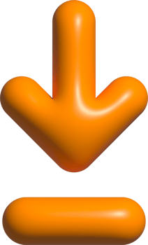 3D upload files icon, save, load document buttons for emoji png