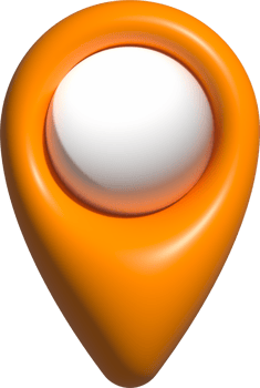 3D pin map icon, pin buttons for emoji png