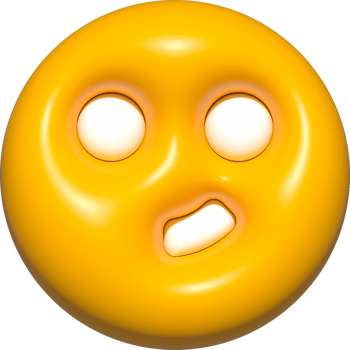emoji face 3d yellow, cute emoji circle face shape png