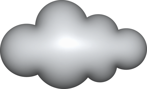 dark cloud shape 3d, cloud for icon, emoji cloud for message social png