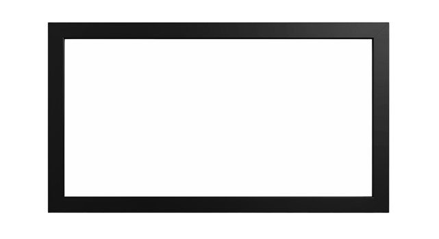 A black square with a white background png