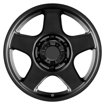 Matte black alloy wheels png