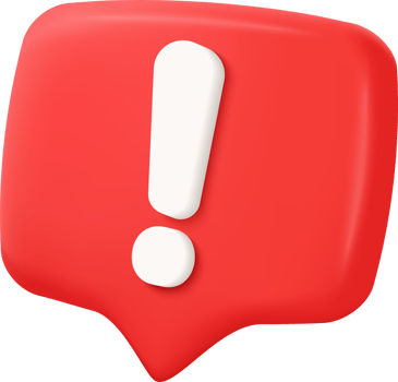 3D minimal notification icon with bubble speech for reminder. new alert social media png