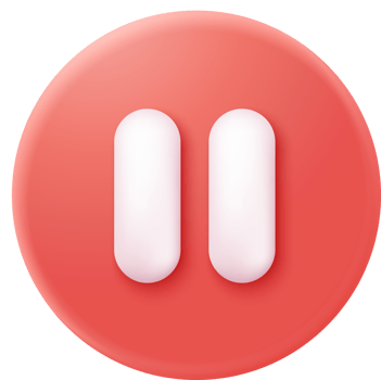 3d social media player. Red round play buttons for start multimedia with , audio playback. 3d watch buttons png