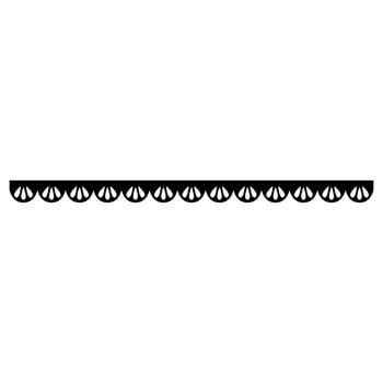 Decorative element Elegant element for design in Eastern style, place for text. Floral black border. Lace illustration for invitations and greeting cards vector