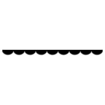 Silhouette of a chain isolated on a white background. illustration vector