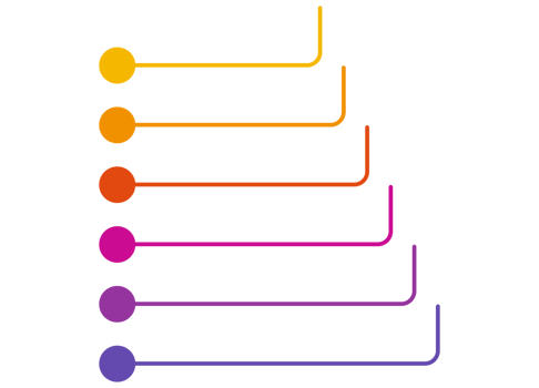 6 step infographic, process or options. png