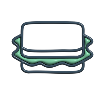 Tasty Hot Dog 3D Cartoon Sausage in Bun with Sauce png
