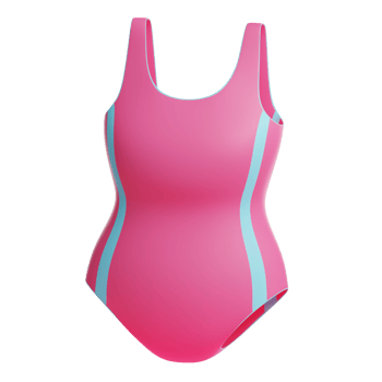 3d summer swimsuit icon with transparent background png