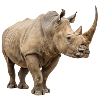 Rhinoceros wildlife animal mammal png