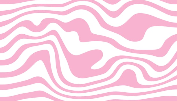 Horizontal abstract design with smooth wavy stripes in flowing motion. Minimal yet eye-catching background suitable for presentations, wallpapers, or visual content design. vector