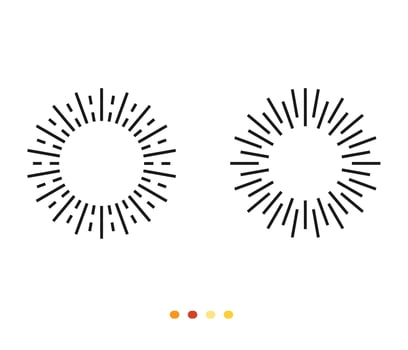 outline of sunlight. stock illustration. black and white vector