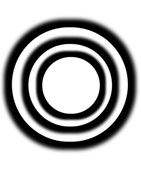 A black and white image of a circular object png