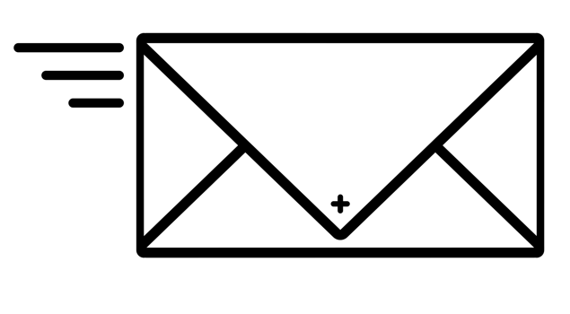 icon mail fast incoming png