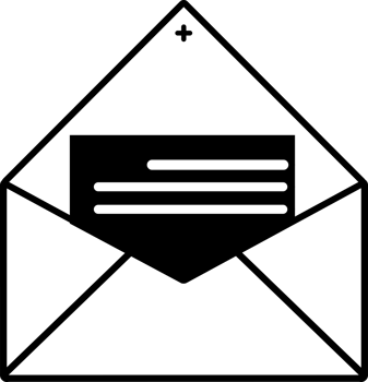 letter in envelope icon png