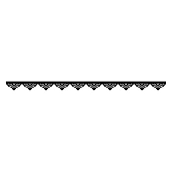 Decorative element for design. Template for laser cutting. illustration. vector