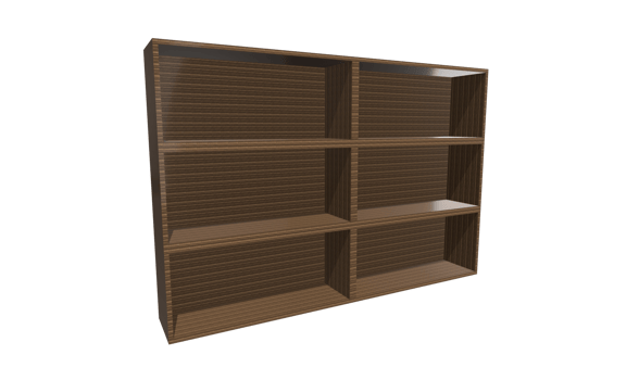 3d wooden shelf png