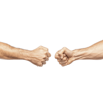 Two fists are about to bump in gesture of friendship and solidarity, symbolizing unity and support. image captures moment of connection and mutual respect png