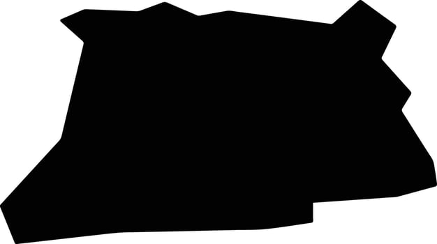 Awa Japan silhouette map vector