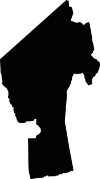 Bang Khun Thian Thailand silhouette map vector