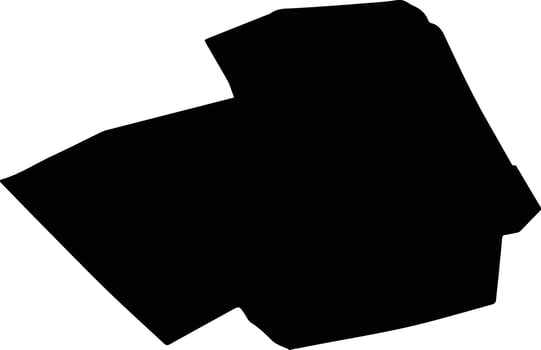 CALINESTI Romania silhouette map vector