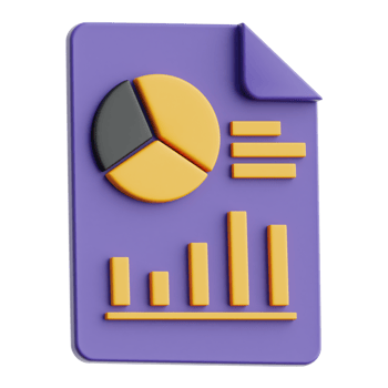 Data Analytics 3d Illustration png
