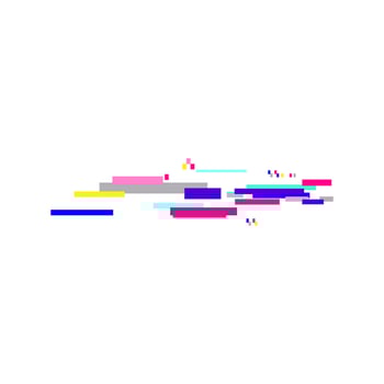 defect glitch error cartoon illustration vector